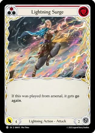 Lightning Surge (Red) — Silver Age Chapter 3