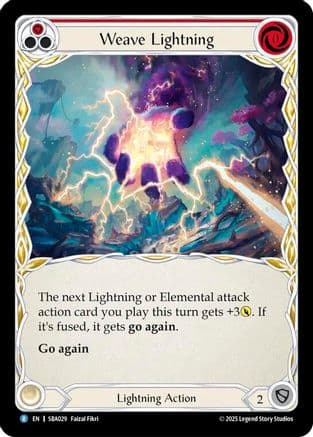 Weave Lightning (Red) — Silver Age Chapter 3