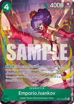 Emporio.Ivankov (026) (Alternate Art) — The Time of Battle