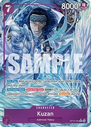 Kuzan (Alternate Art) — The Time of Battle