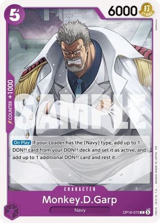 Monkey.D.Garp — The Time of Battle