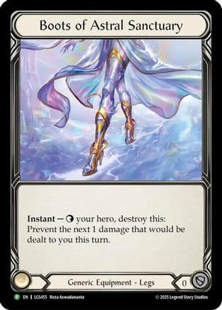 Boots Of Astral Sanctuary — Flesh and Blood: Promo Cards