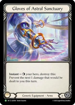 Gloves Of Astral Sanctuary — Flesh and Blood: Promo Cards