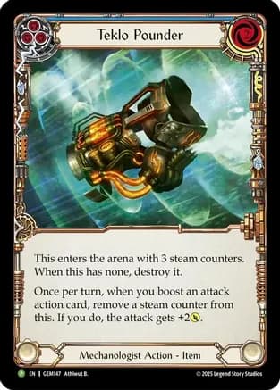 Teklo Pounder (Blue) — Gem Pack 5