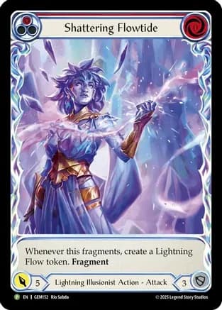 Shattering Flowtide (Red) — Gem Pack 5