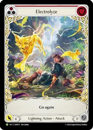 Electrolyze (Red) — Gem Pack 5