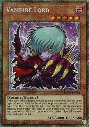 Vampire Lord (Starlight Rare) — Battles of Legend: Glorious Gallery