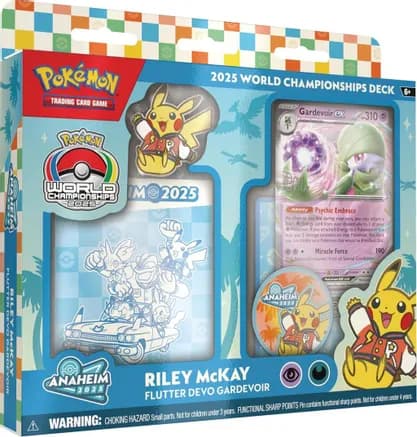 2025 World Championship Deck: Riley McKay (Flutter Devo Gardevoir) — World Championship Decks