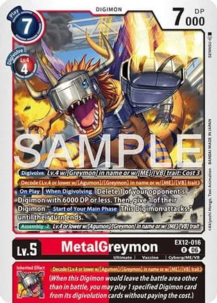 MetalGreymon — Digital World Shambala