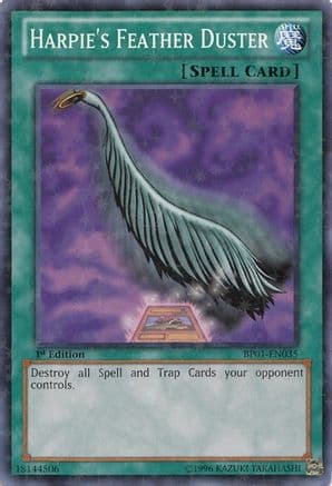 Harpie's Feather Duster (Starfoil) — Battle Pack: Epic Dawn