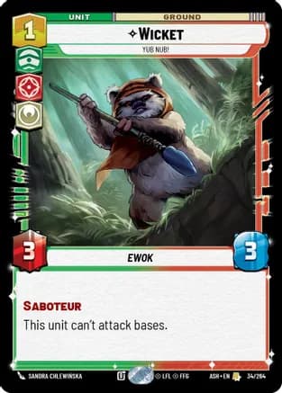 Wicket - Yub Nub! — Ashes of the Empire