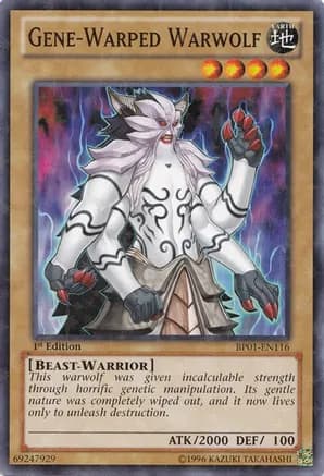 Gene-Warped Warwolf (Starfoil) — Battle Pack: Epic Dawn