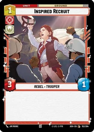 Inspired Recruit — Ashes of the Empire