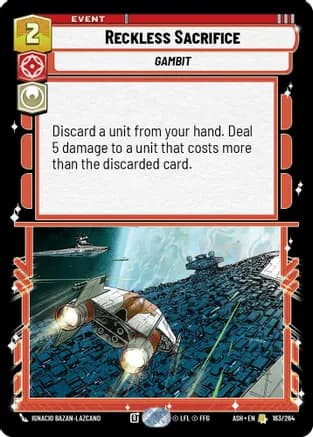 Reckless Sacrifice — Ashes of the Empire