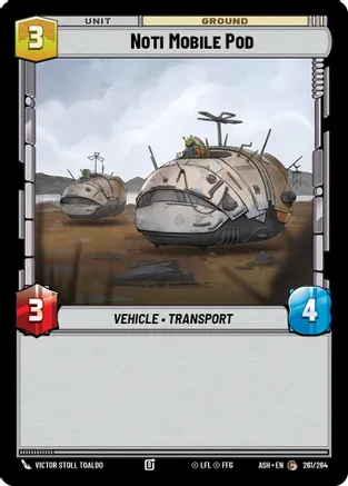 Noti Mobile Pod — Ashes of the Empire