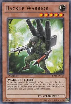 Backup Warrior (Starfoil) — Battle Pack: Epic Dawn