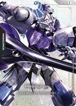 Resource (RP-042) (Premium Accessory Set - Mobile Suit Gundam: Iron-Blooded Orphans) — Promotional Resource Tokens