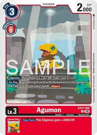 Agumon — Digital World Shambala