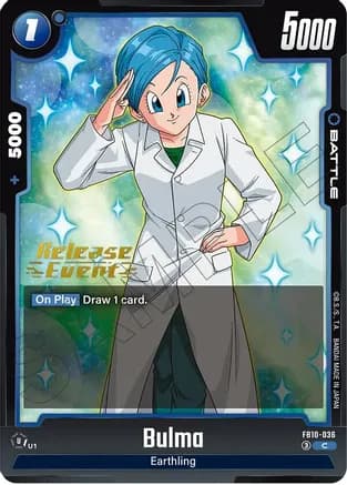 Bulma — Cross Force Release Event Cards
