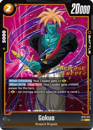 Gokua - FB10-076 — Cross Force Release Event Cards