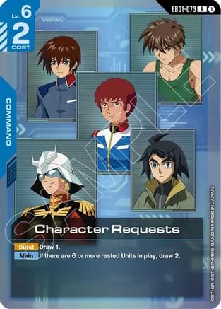 Character Requests — Eternal Nexus