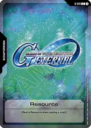 Resource (R-041) — Starter Deck 10: Generation Pulse