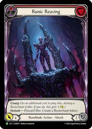 Runic Reaving - FAB477 — Flesh and Blood: Promo Cards