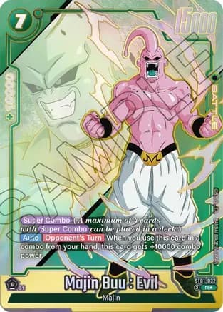 Majin Buu : Evil - ST01-032 (Alternate Art) — Story Booster 01