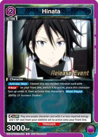 Hinata — UE20BT: That Time I Got Reincarnated as a Slime Release Event Cards