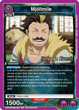 Mjollmile — UE20BT: That Time I Got Reincarnated as a Slime Release Event Cards