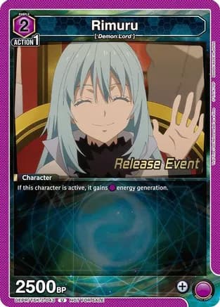 Rimuru (043) — UE20BT: That Time I Got Reincarnated as a Slime Release Event Cards