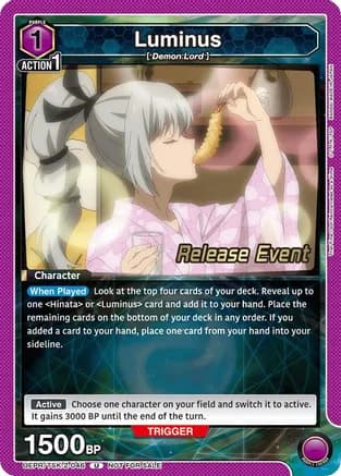 Luminus (046) — UE20BT: That Time I Got Reincarnated as a Slime Release Event Cards
