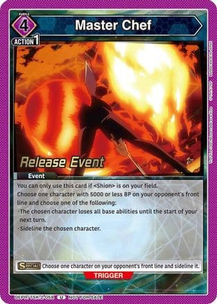 Master Chef — UE20BT: That Time I Got Reincarnated as a Slime Release Event Cards