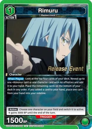 Rimuru (069) — UE20BT: That Time I Got Reincarnated as a Slime Release Event Cards