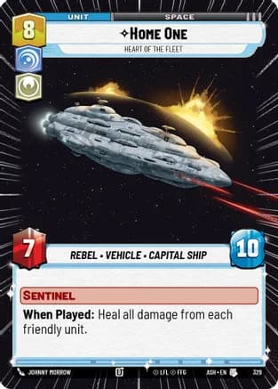 Home One - Heart of the Fleet (Hyperspace) — Ashes of the Empire