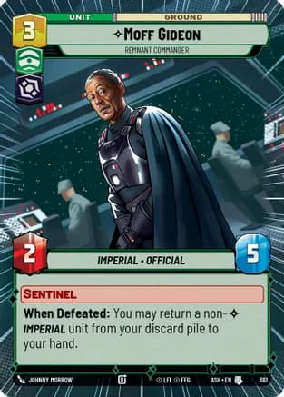 Moff Gideon - Remnant Commander (Hyperspace) — Ashes of the Empire