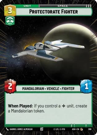 Protectorate Fighter (Hyperspace) — Ashes of the Empire