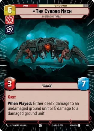The Cyborg Mech - Mysterious Threat (Hyperspace) — Ashes of the Empire