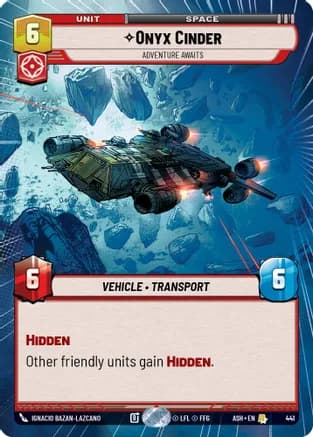 Onyx Cinder - Adventure Awaits (Hyperspace) — Ashes of the Empire