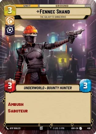 Fennec Shand - The Galaxy Is Dangerous (Hyperspace) — Ashes of the Empire