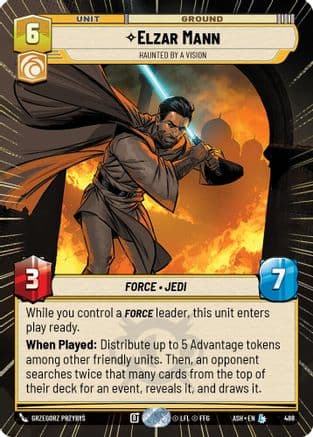 Elzar Mann - Haunted by a Vision (Hyperspace) — Ashes of the Empire