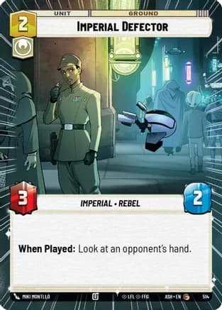 Imperial Defector (Hyperspace) — Ashes of the Empire