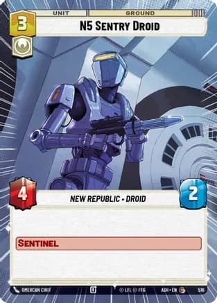 N5 Sentry Droid (Hyperspace) — Ashes of the Empire