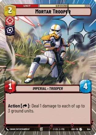 Mortar Trooper (Hyperspace Foil) — Ashes of the Empire