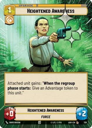 Heightened Awareness (Hyperspace Foil) — Ashes of the Empire