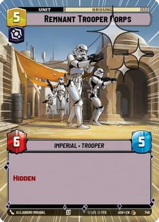 Remnant Trooper Corps (Hyperspace Foil) — Ashes of the Empire