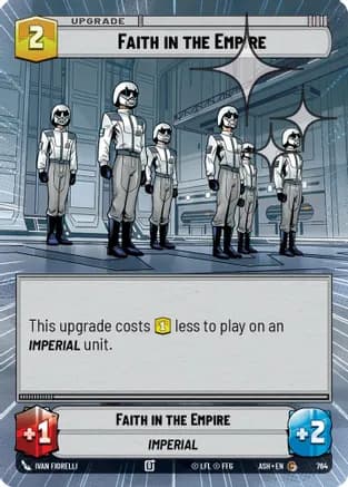 Faith in the Empire (Hyperspace Foil) — Ashes of the Empire