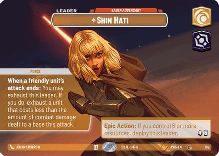 Shin Hati - Eager Adversary (Showcase) — Ashes of the Empire