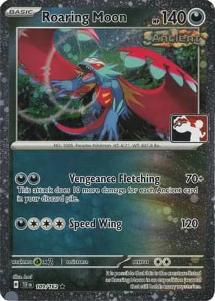 Roaring Moon - 109/162 (Cosmos Holo) — Prize Pack Series Cards