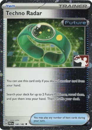 Techno Radar - 180/182 (Cosmos Holo) — Prize Pack Series Cards